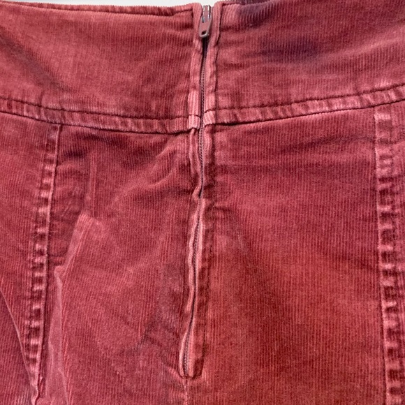 Vintage low rise corduroy midi skirt - Picture 8 of 9